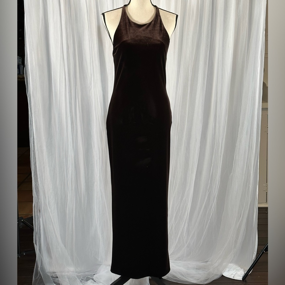 Vintage Y2K Velvet Dress